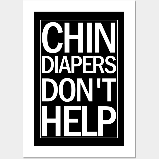 Chin Diapers Wall Art by valentinahramov